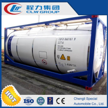Заказной 25000 литров сырой нефти ISO контейнер цистерна для продажи